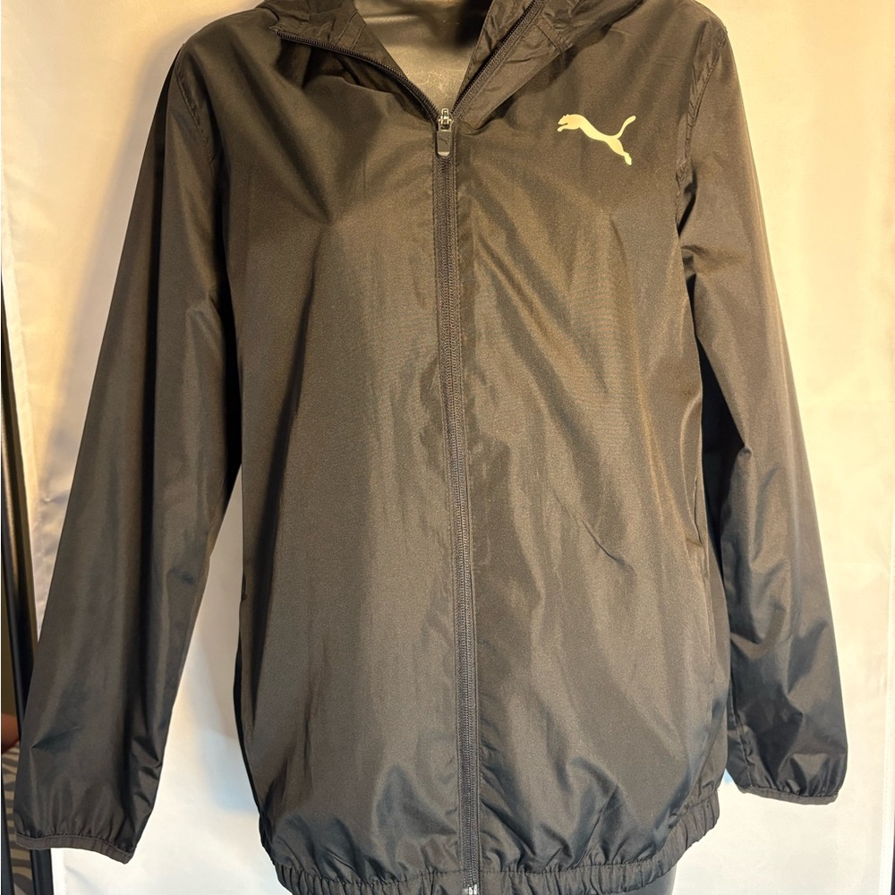 Puma Charcoal Hooded Jacket